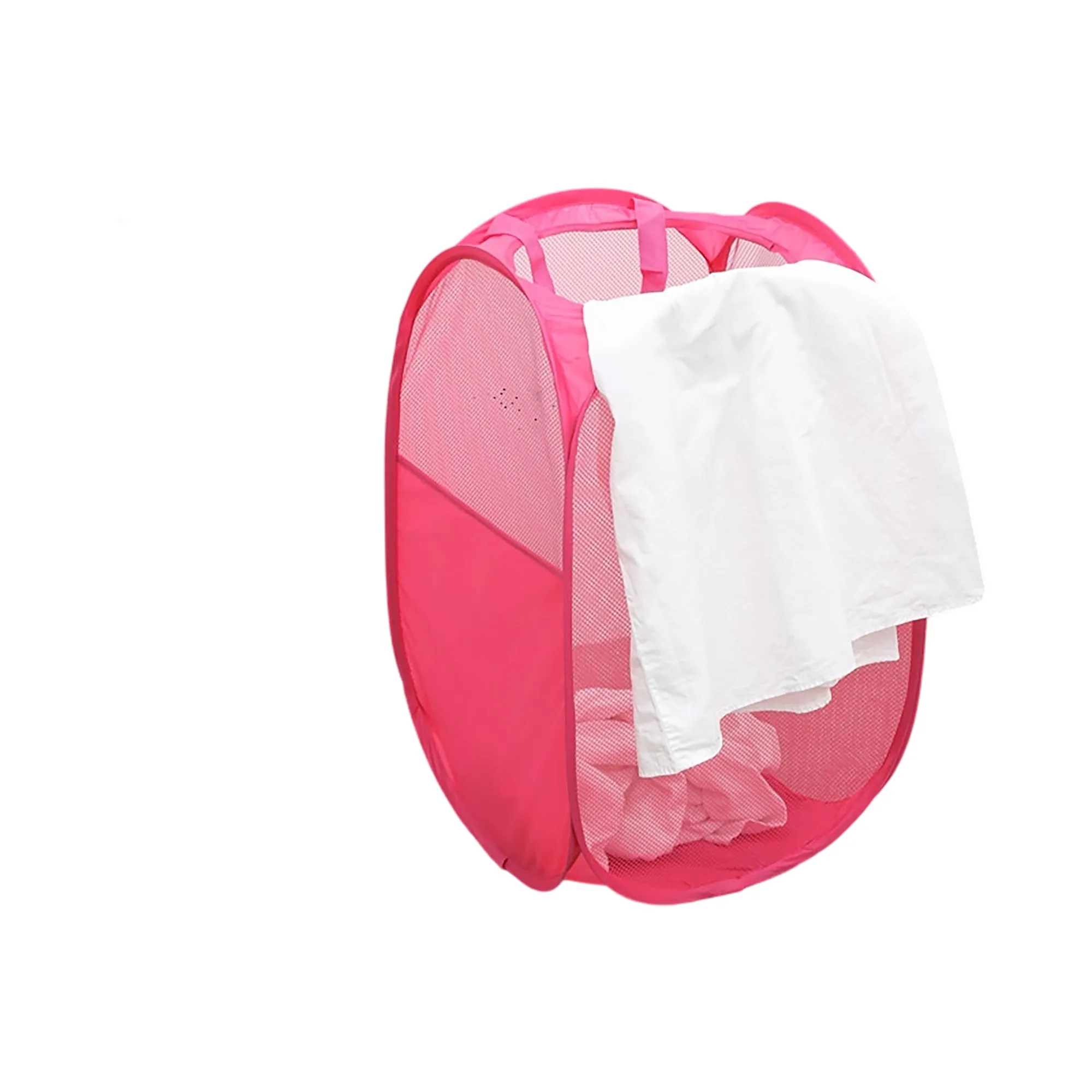 Mesh Laundry Hamper with Handles 5