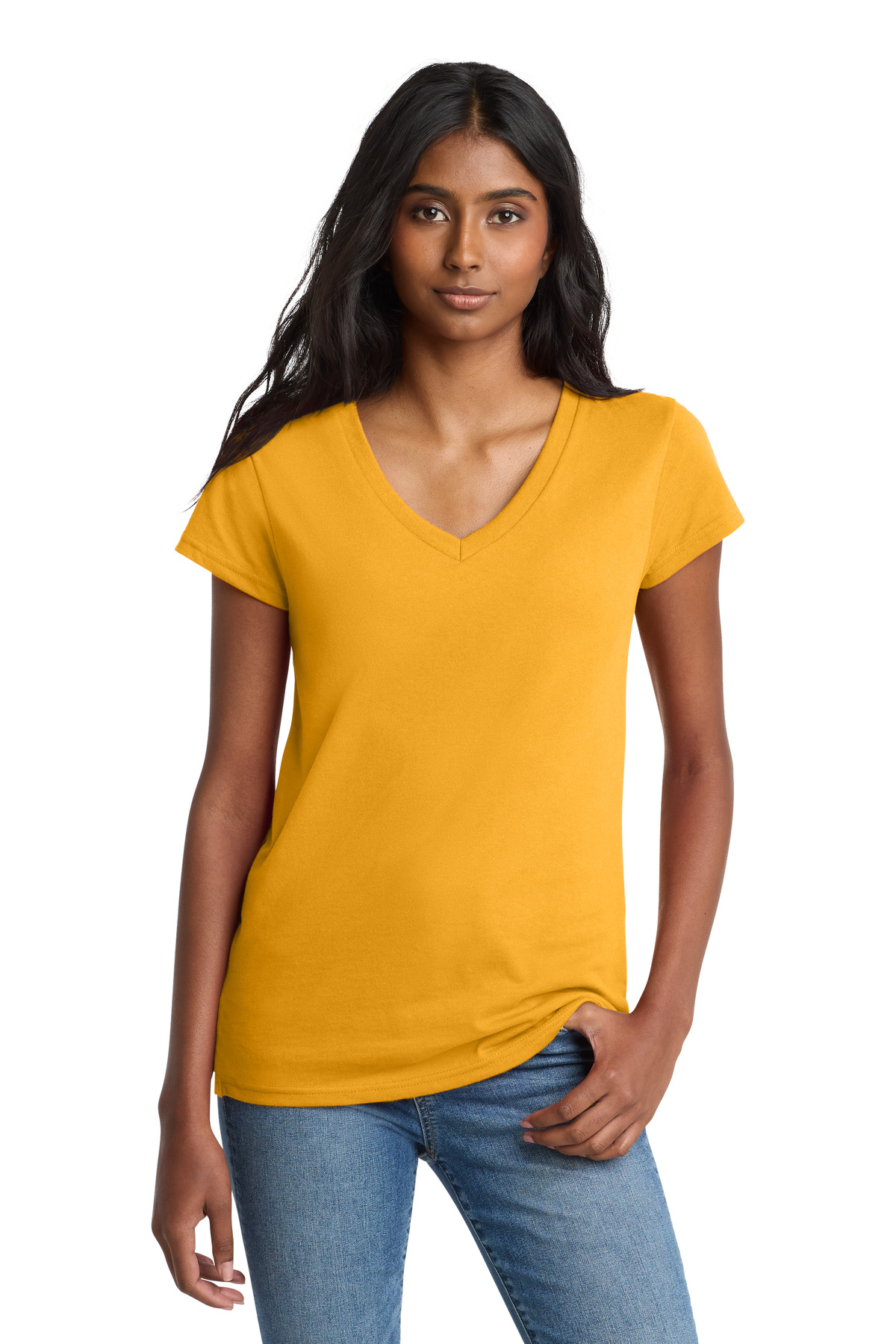 District Women's Re-Tee V-Neck DT8001 27
