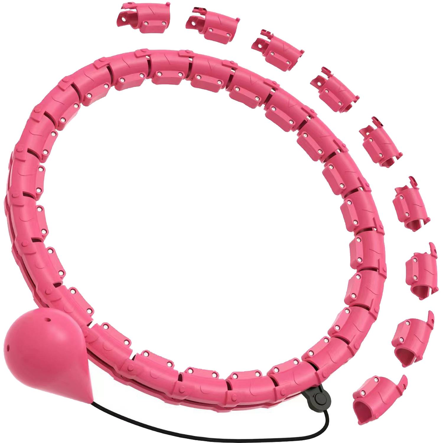 Detachable Home Fitness Hula Hoop 15