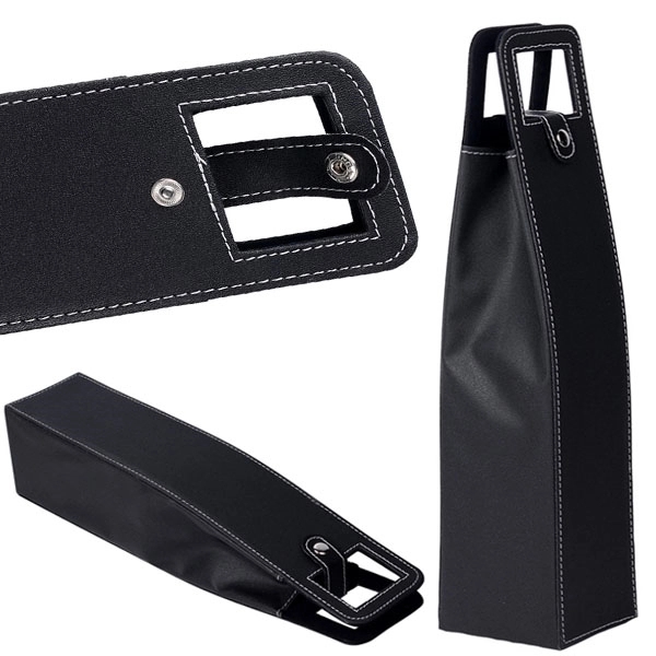 Leather Wine Bottle Tote Bag 5