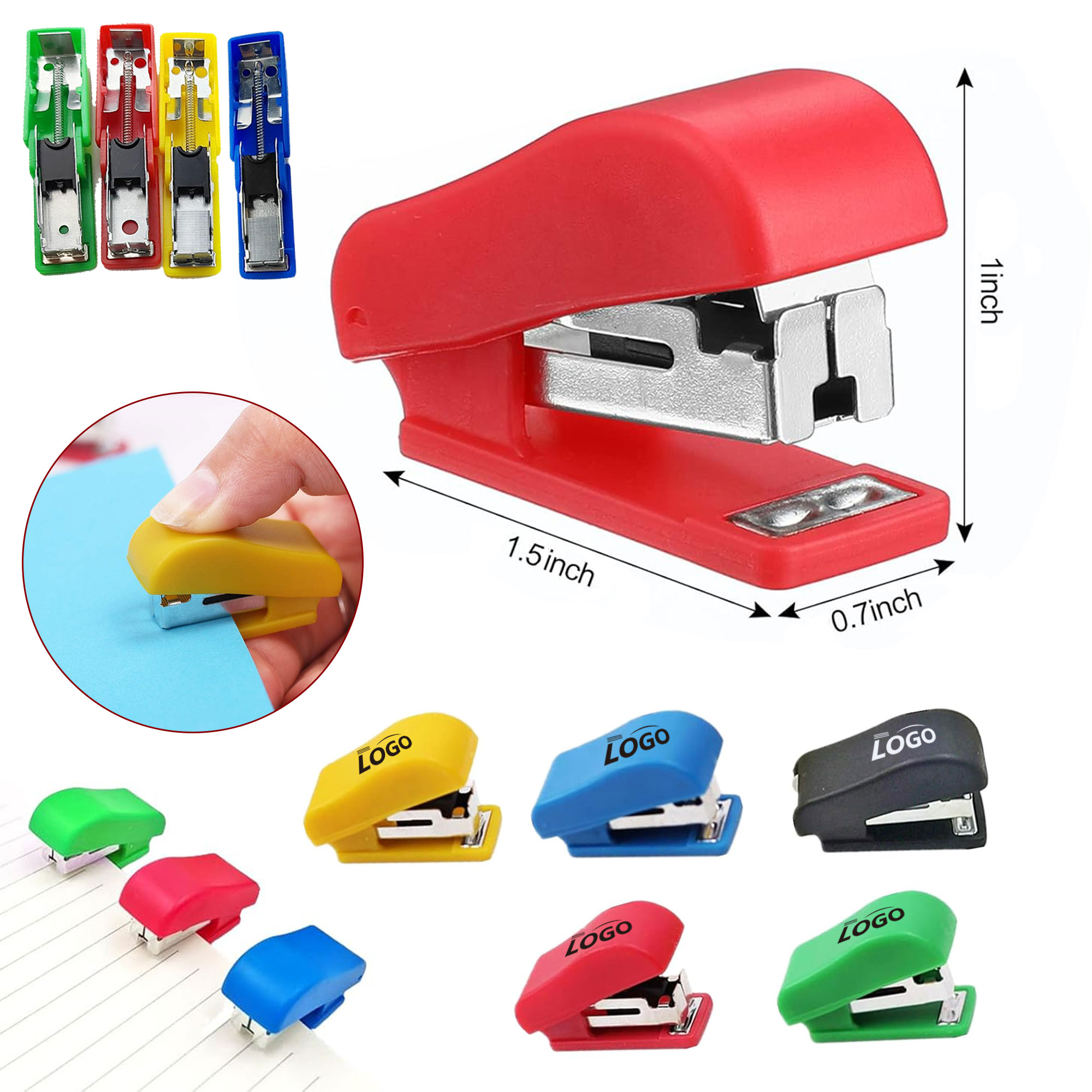 Portable Multicolor Small Stapler 2