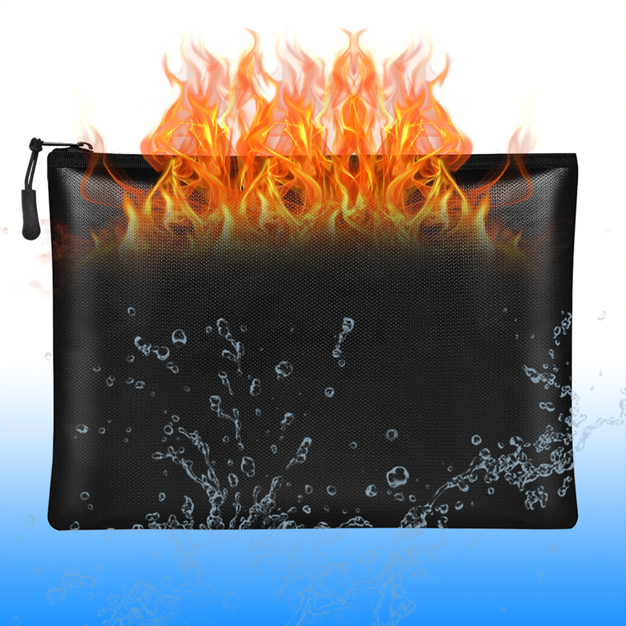 Fiberglass Fireproof Cloth Fireproof Document Bag 3