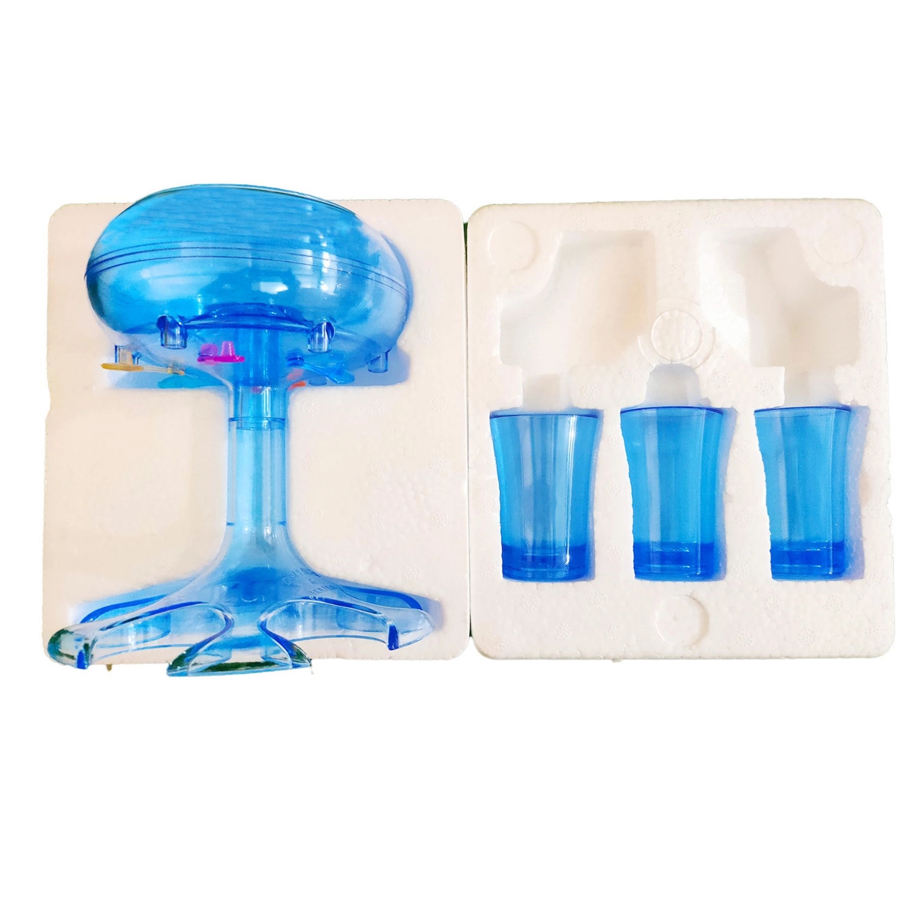 6 Shot Glass Dispenser and Holder Filling Liquids Beverage 6