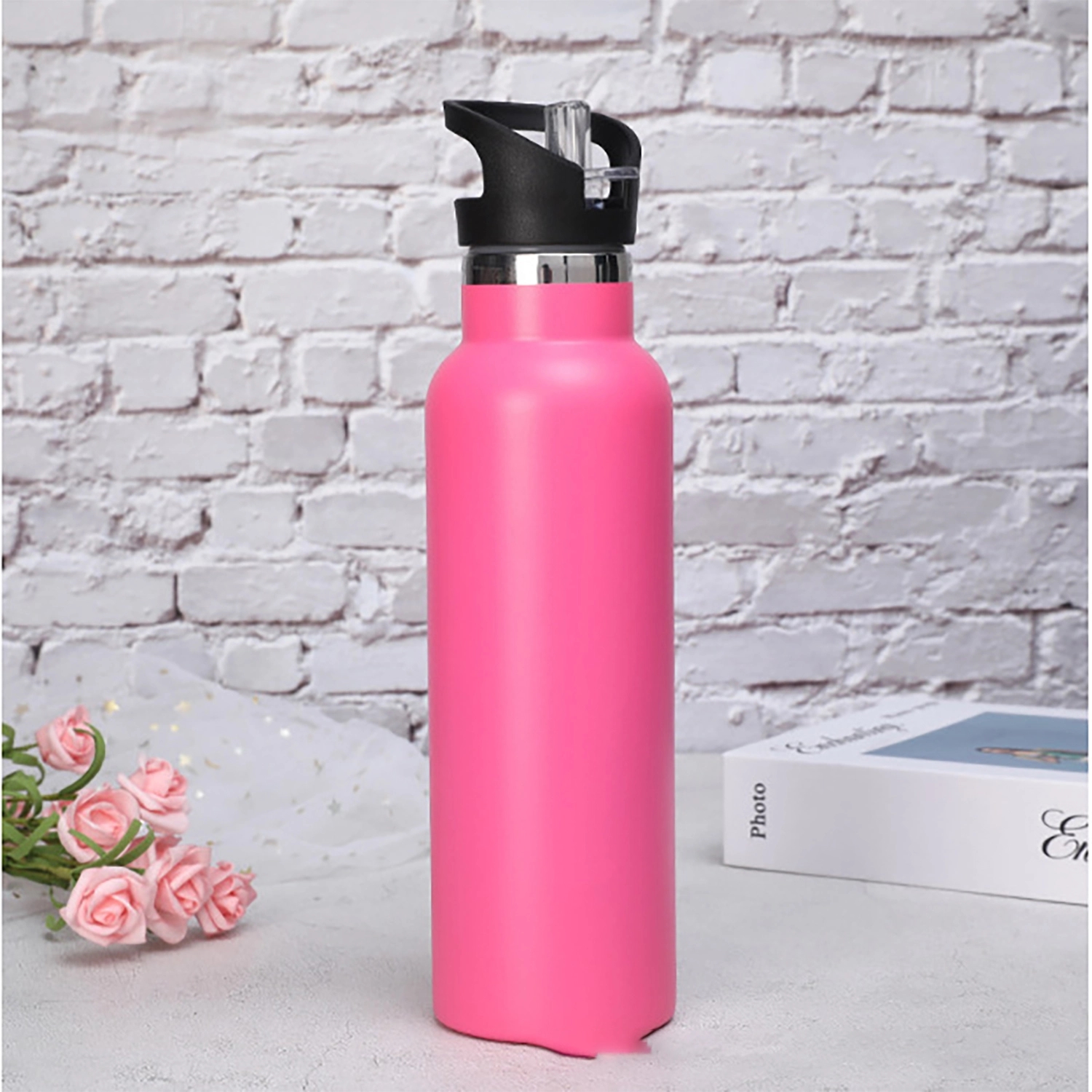 20 Oz. Vacuum Insulated Water Bottle, custom water bottle with logo imprint 7