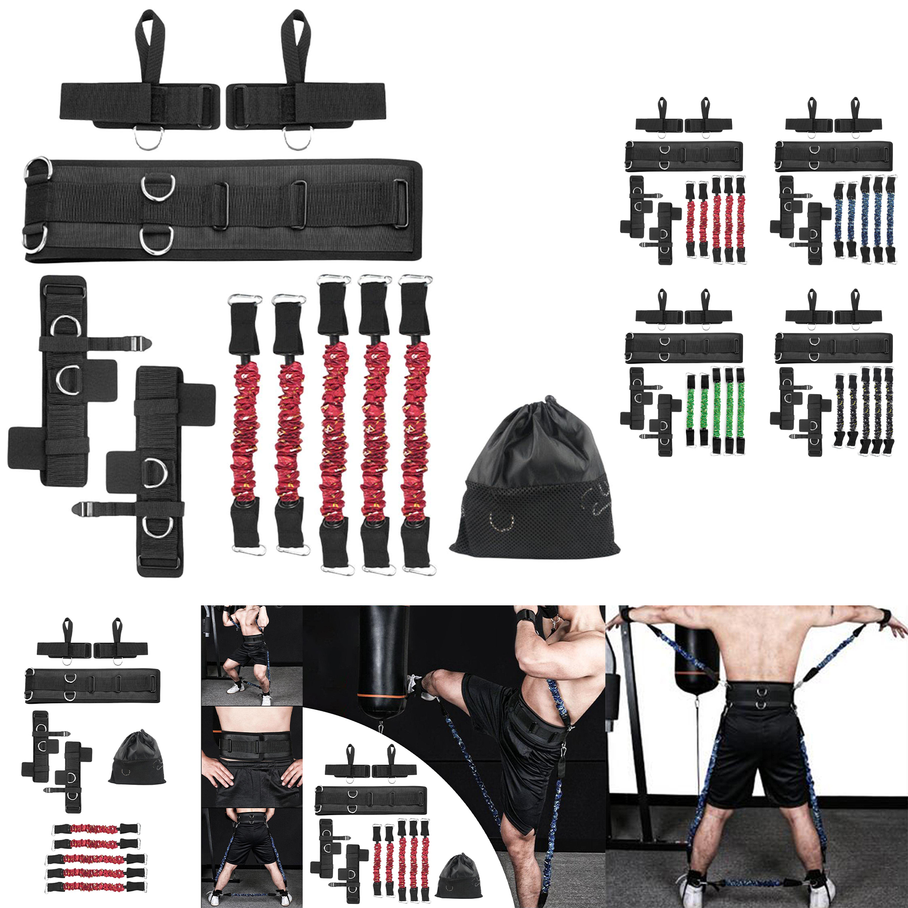 Boxing strap set 2