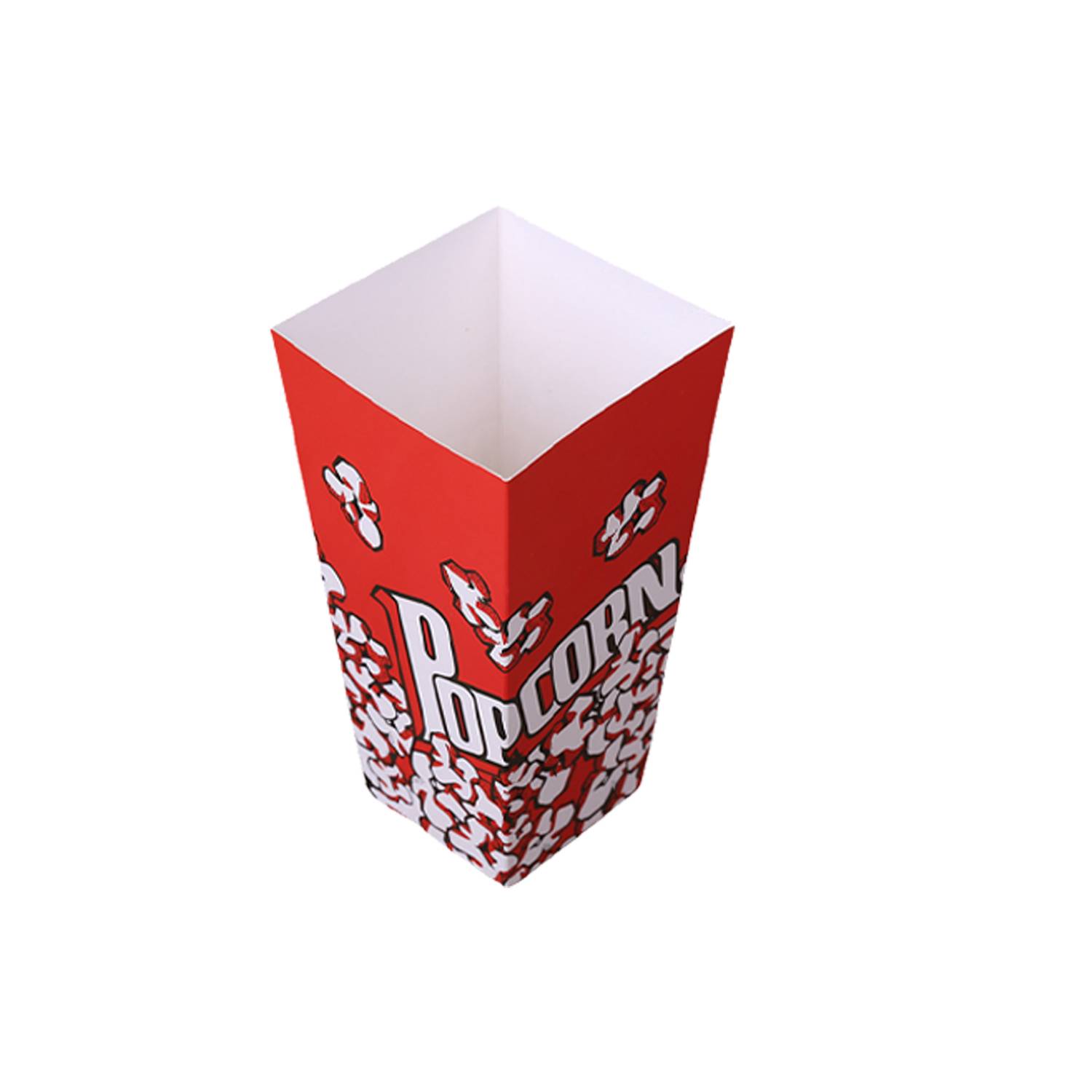 Square Disposable Food Folding Popcorn Paper Box 9