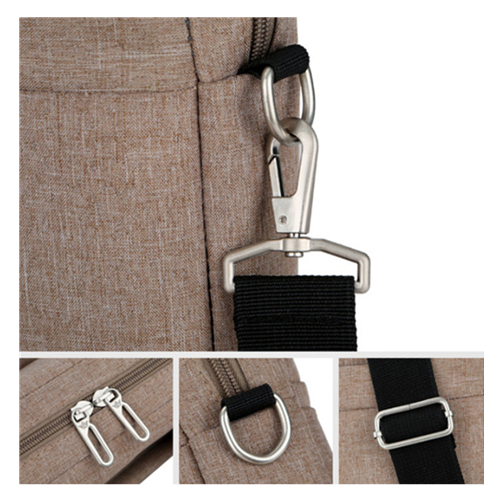 Laptop Sleeve Briefcase With Shoulder Strap 7