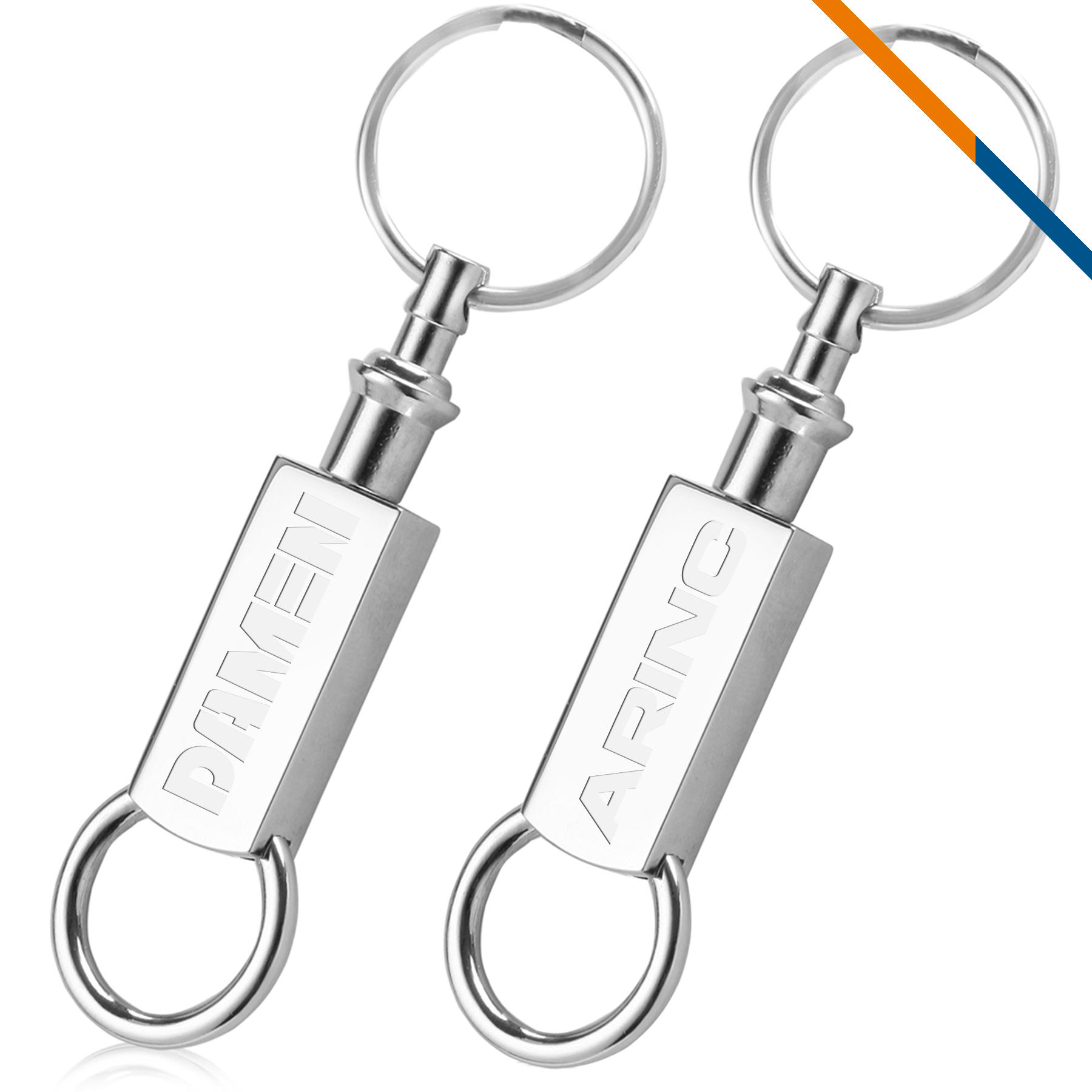 Aston Metal Valet Keychain 2