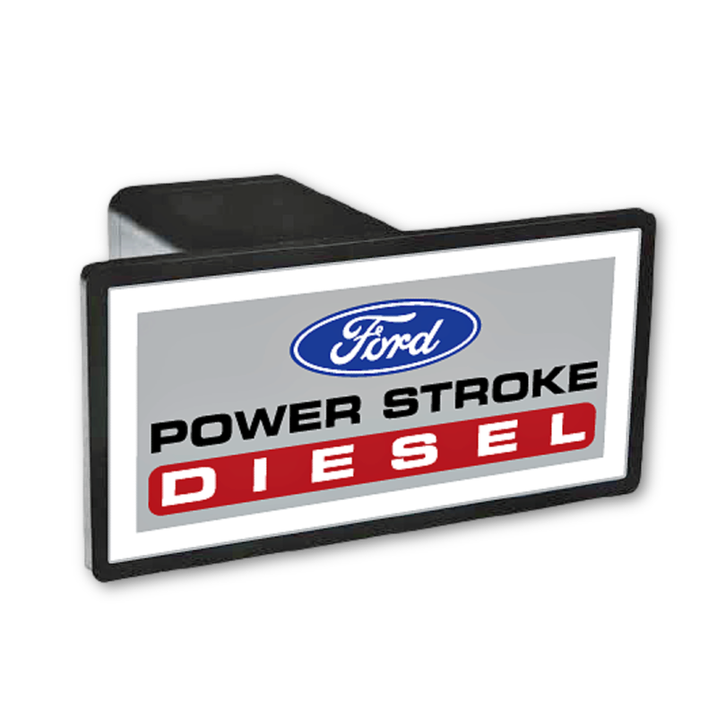 5 1/4" x 2 5/8" Rectangle Hitch Cover, Full Color Laminated Decal