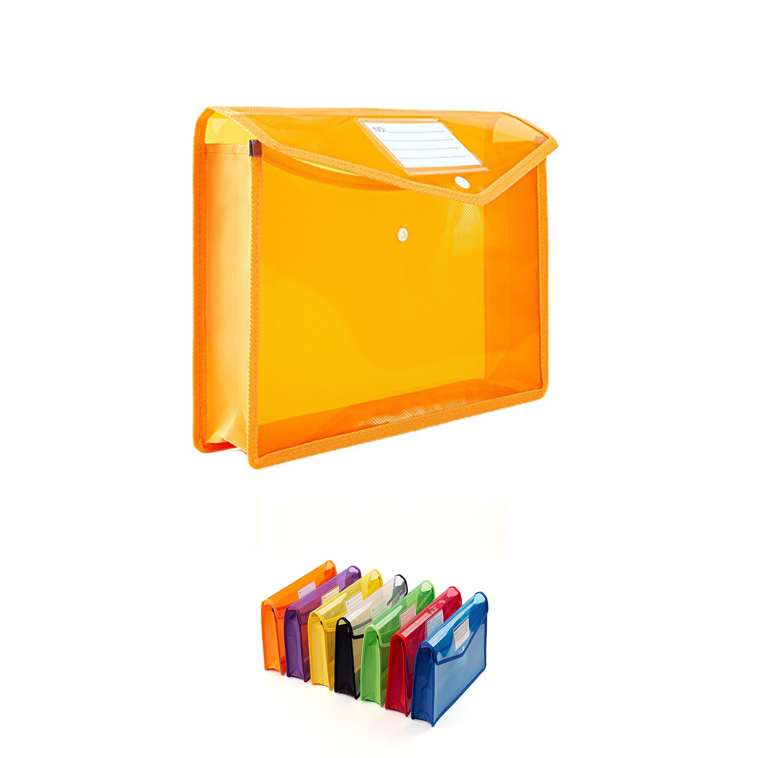 Plastic File Folder Envelope Pouch 2