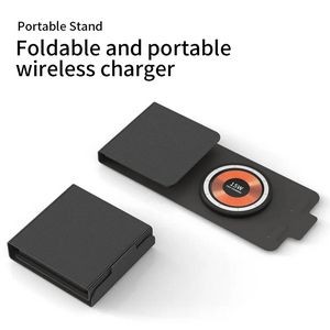 Foldable Wireless Charging Station With Adapter 2