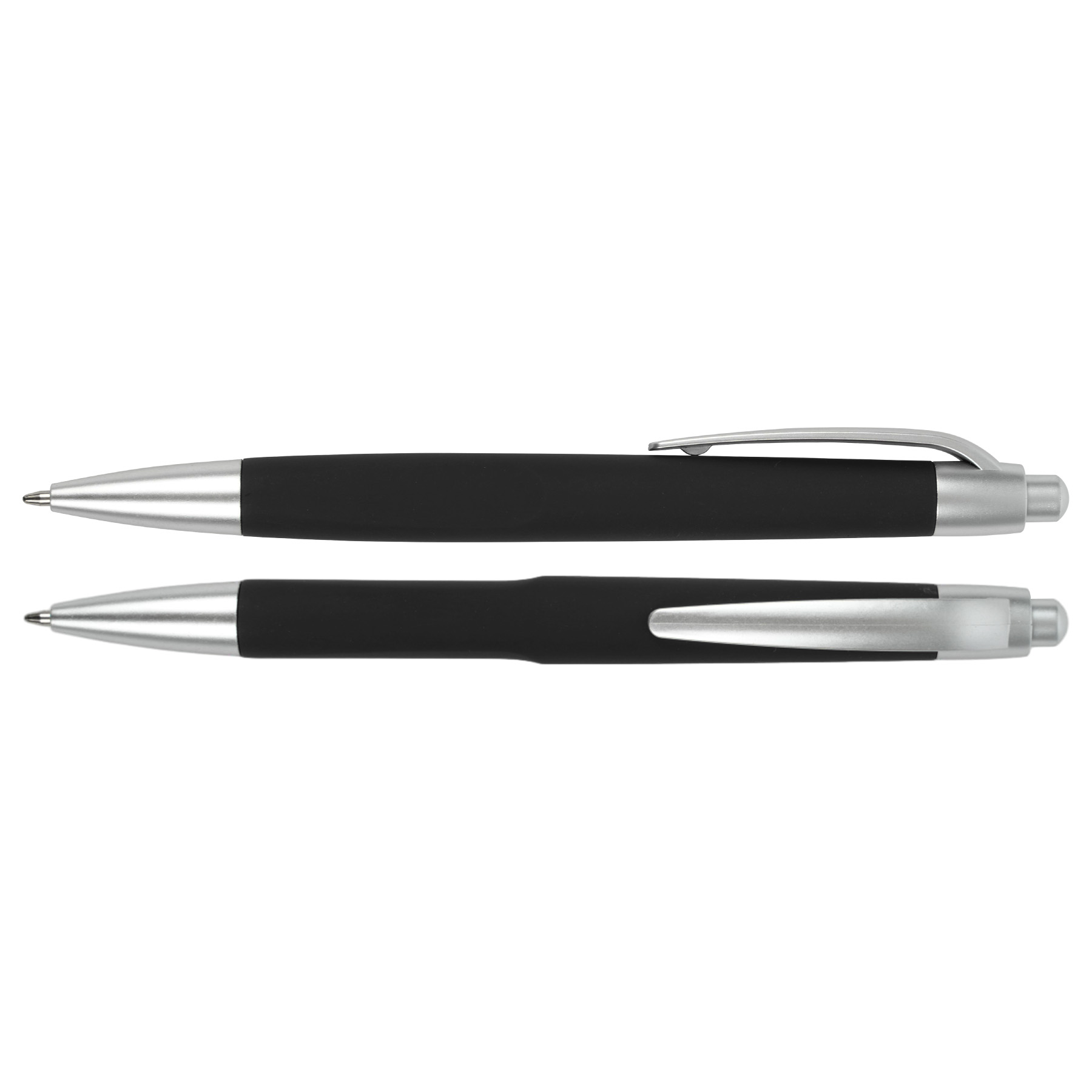 1.0mm Midpoint Comfort Grip Ballpoint Pen With Black/Blue Ink 2