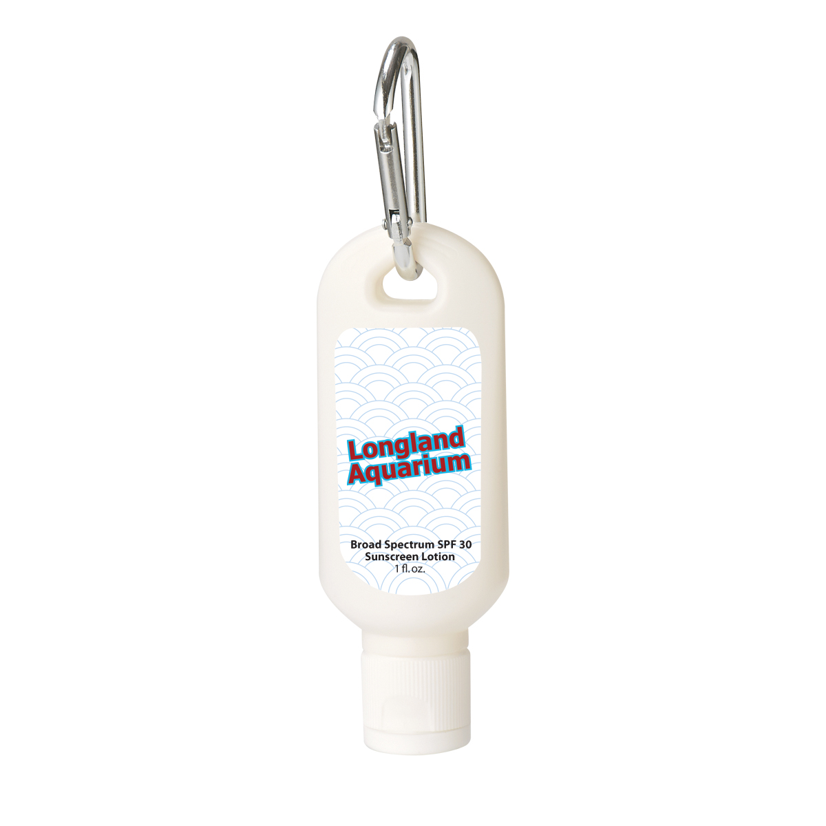1 Oz. SPF 30 Sunscreen With Carabiner 3