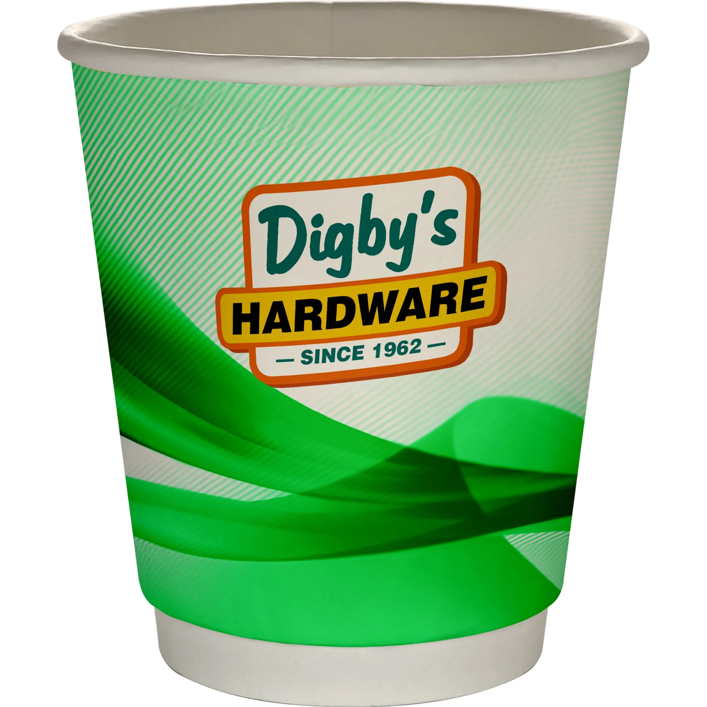 10 oz Full Color Groovy Insulated Paper Cup 5