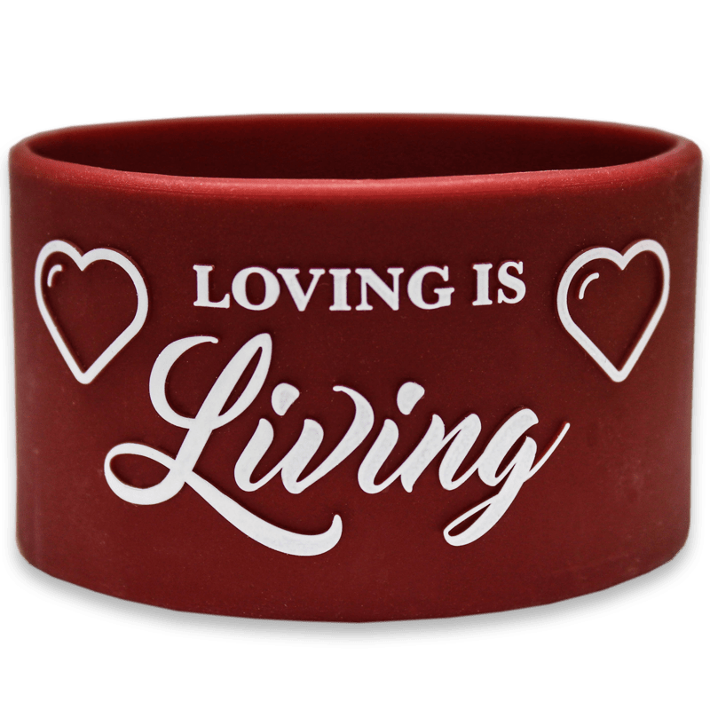 1.5 Inch Embossed Printed Wristbands 7