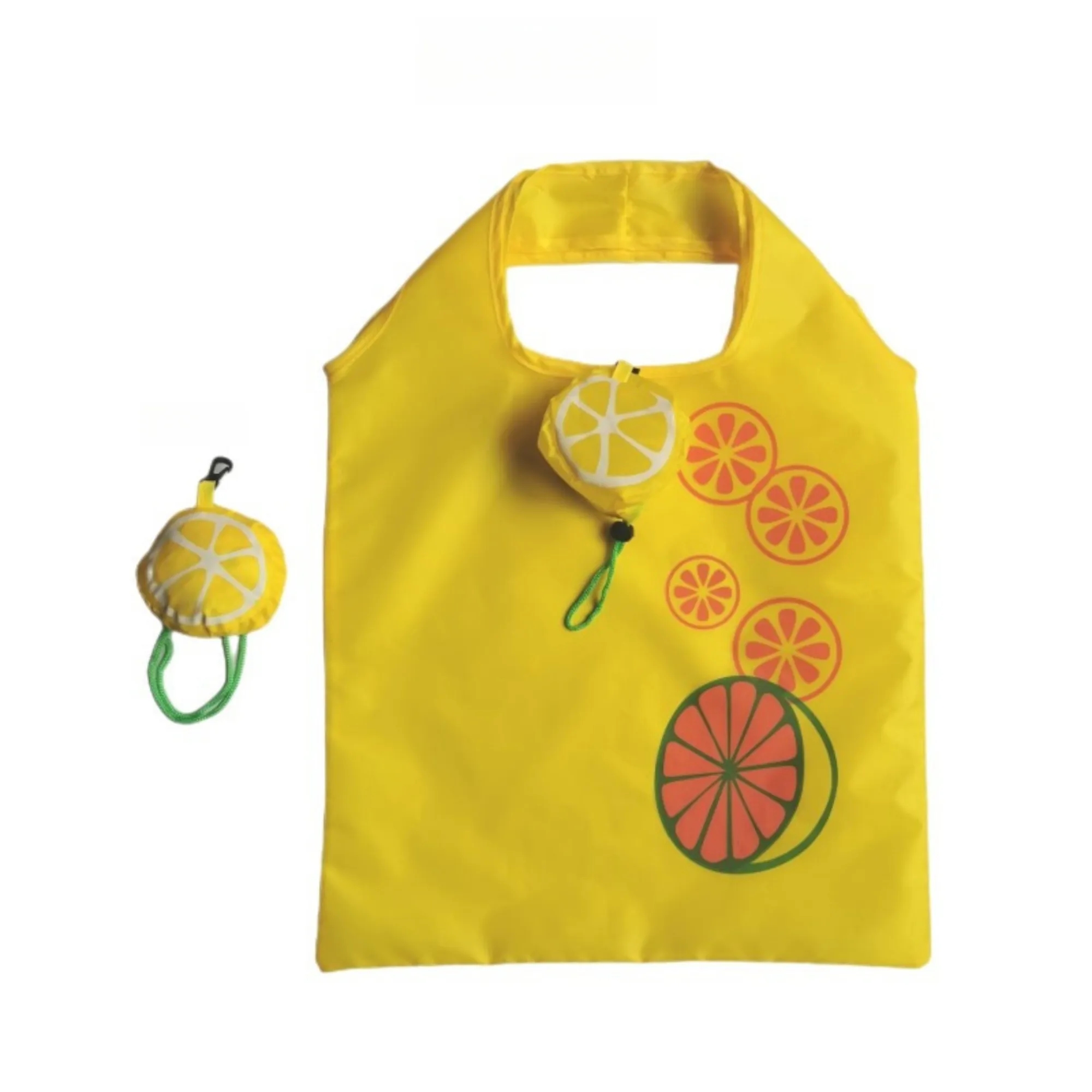 Reusable Grocery Bags Foldable Strawberry With Handle 18