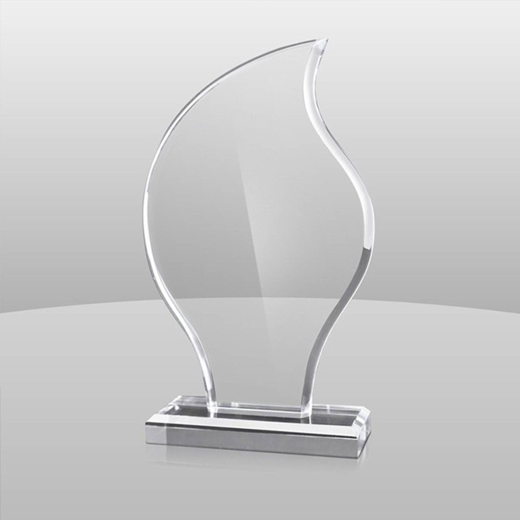 Carved Award Glass Trophy 2