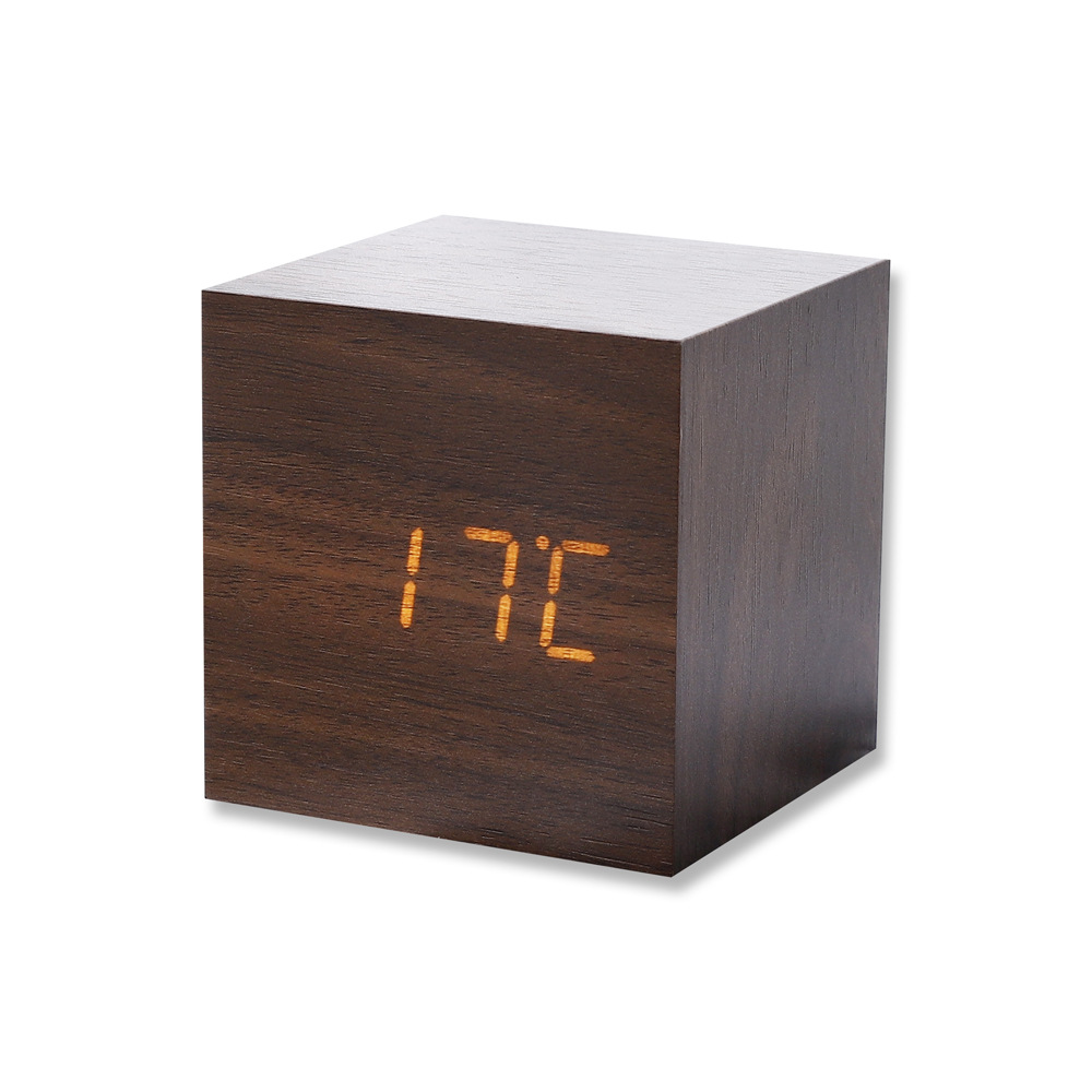 Desktop Wooden Clock 2