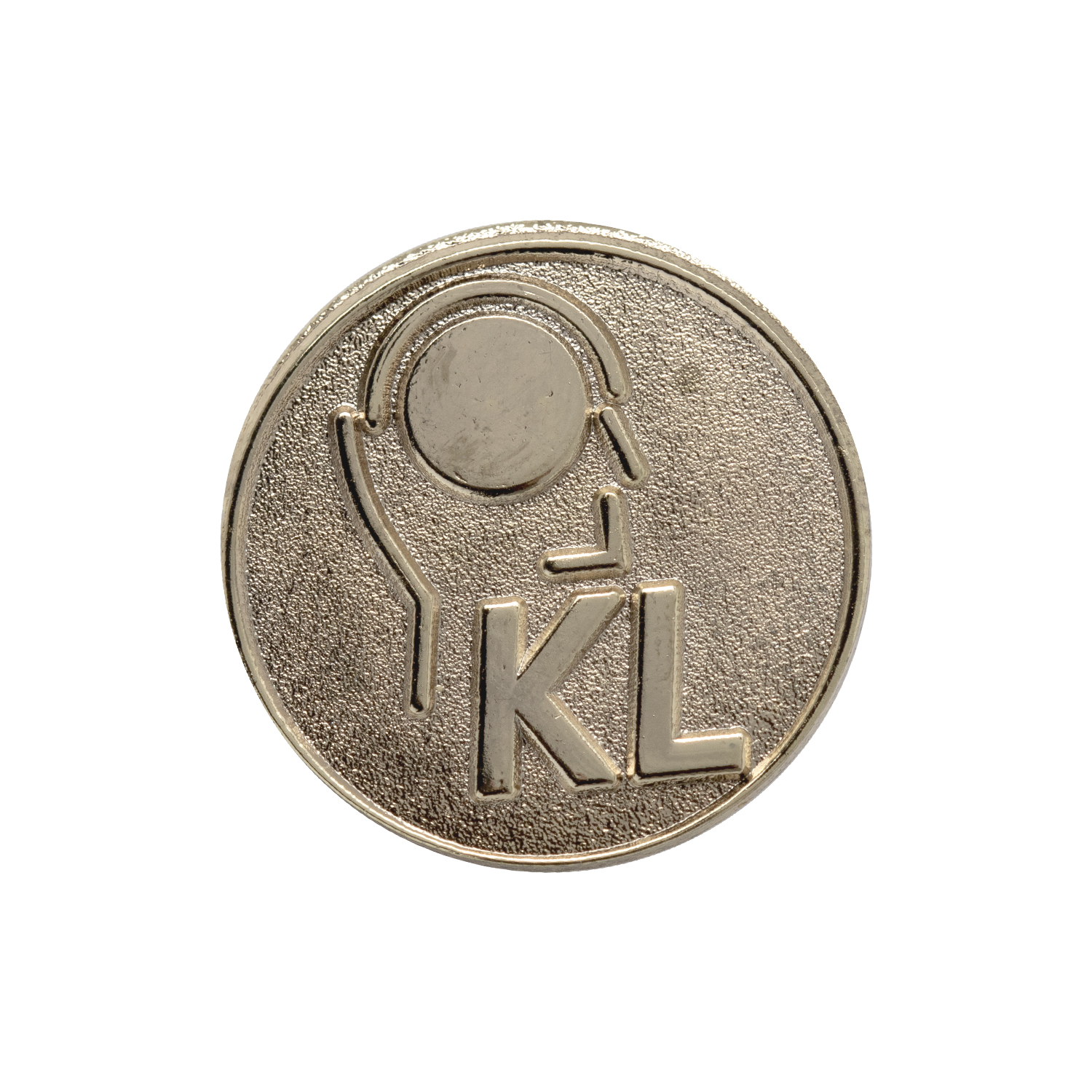 3/4" Die Struck Metal Lapel Pin 2
