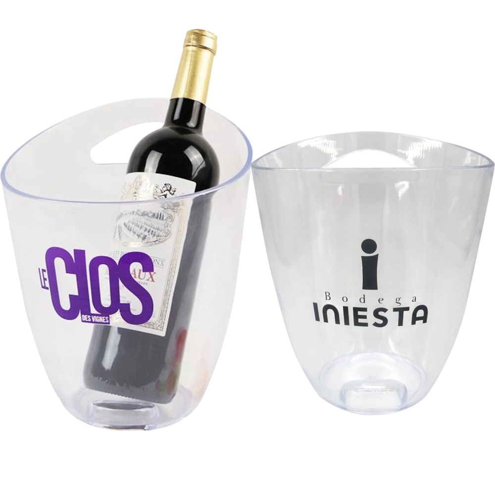 Custom Single Handle Plastic Ice Bucket/3.3L 2