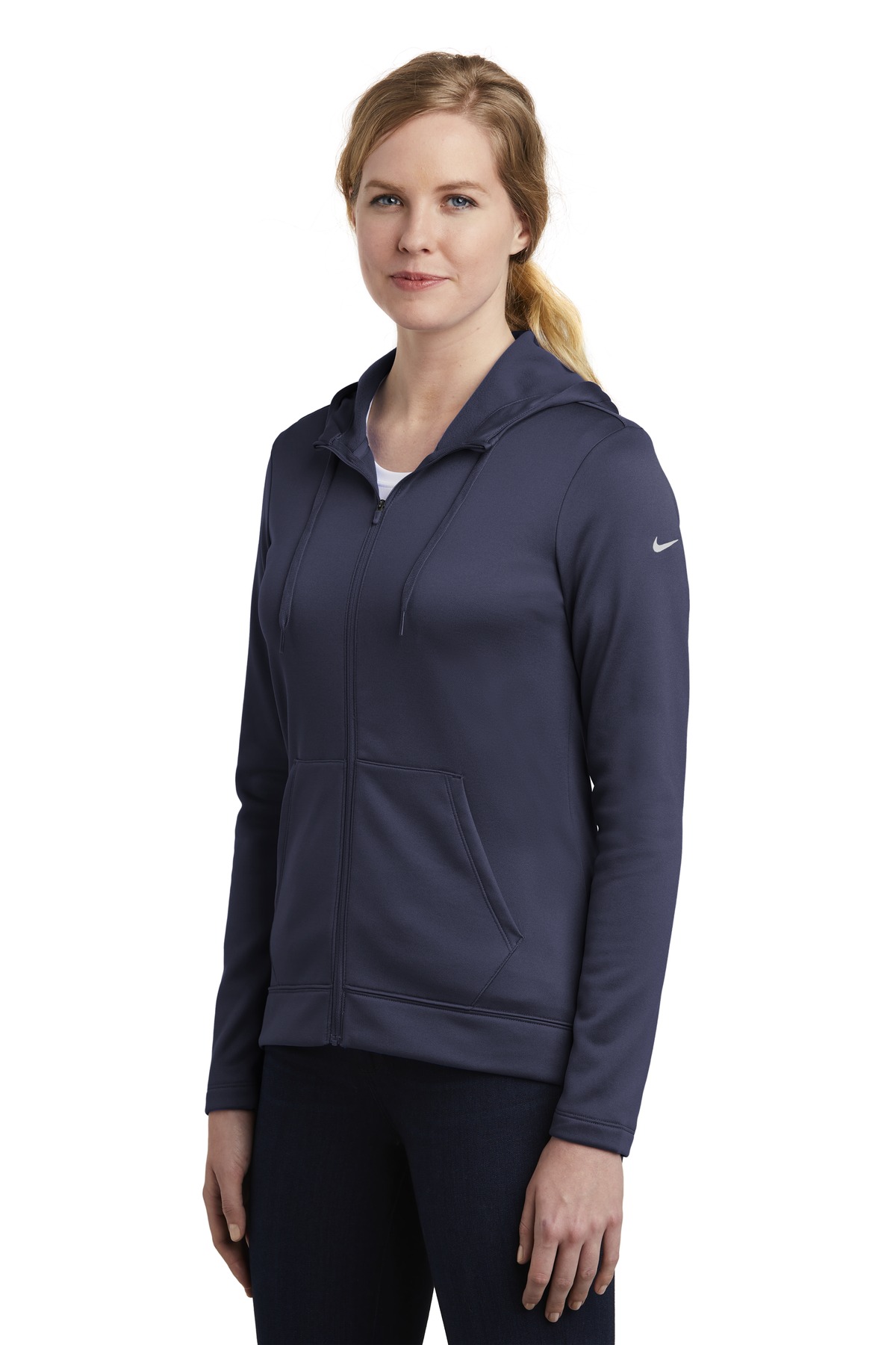 Nike Women's Therma-FIT Full-Zip Fleece Hoodie. NKAH6264 37