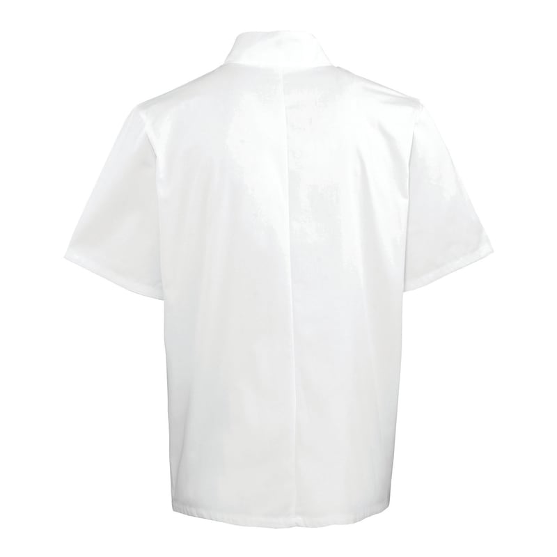 Artisan Collection By Reprime Unisex Studded Front Short-Sleeve Chef's Jacket 11