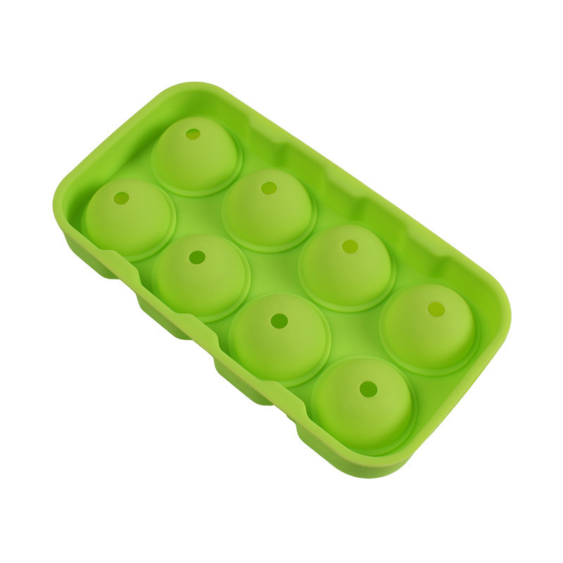 8 Hole Round Ice Cube Mold 6