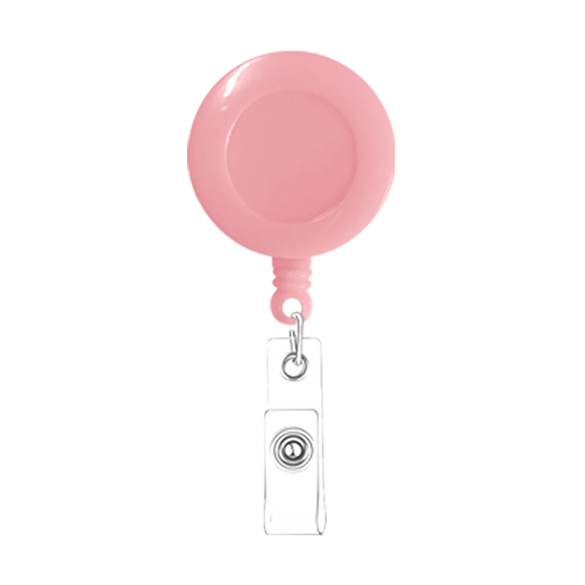 ABS Plastic Retractable Badge Holder with Clip 5