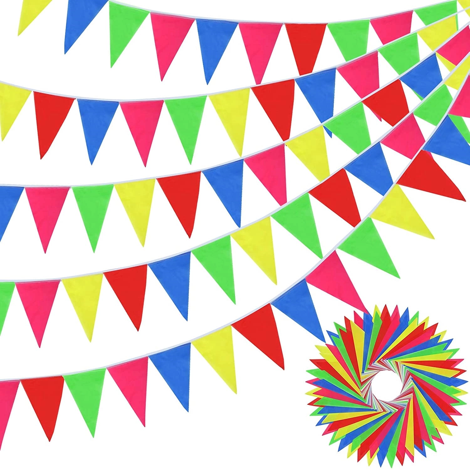 Colorful Pennant Flags Banner 5