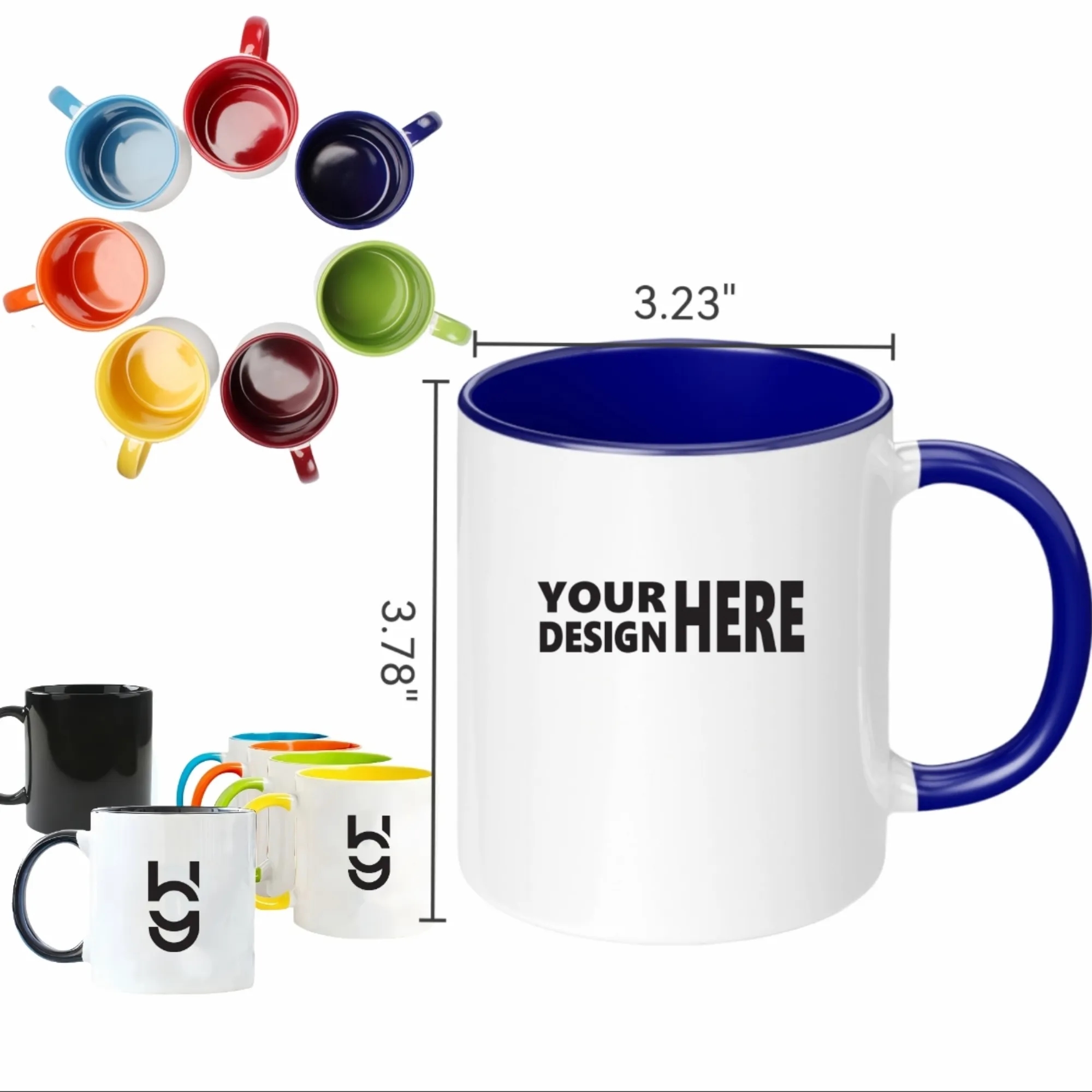 11oz Heat Transfer Ceramic Mug 2