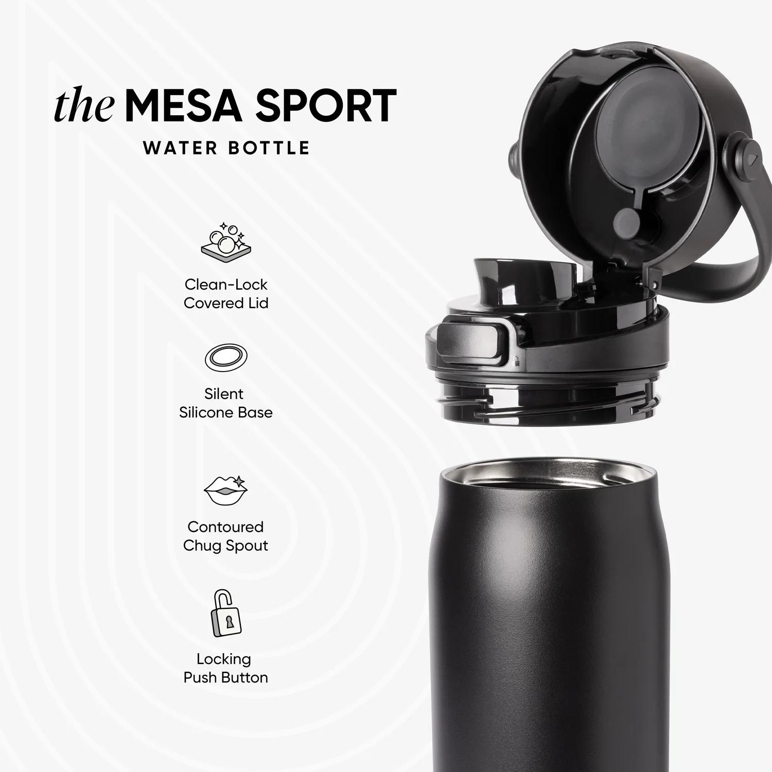 24 oz Simple Modern® Double-Walled Insulated Mesa Sport with Covered Chug Water Bottle 14
