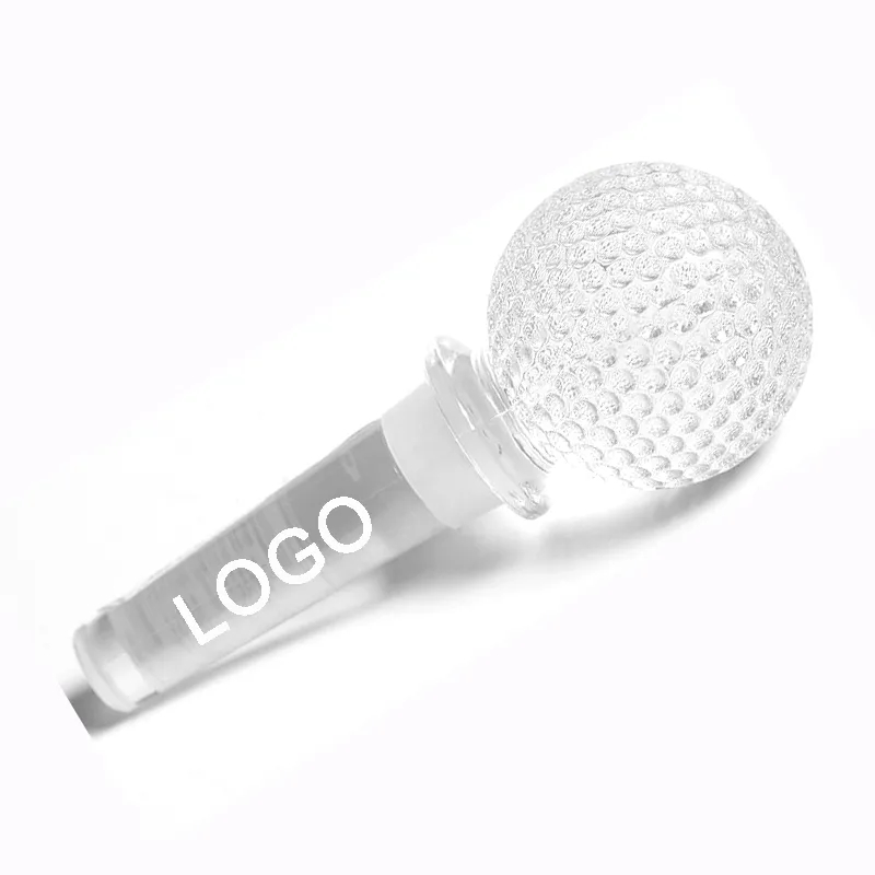 Crystal Golf Ball Wine Stoppers 2