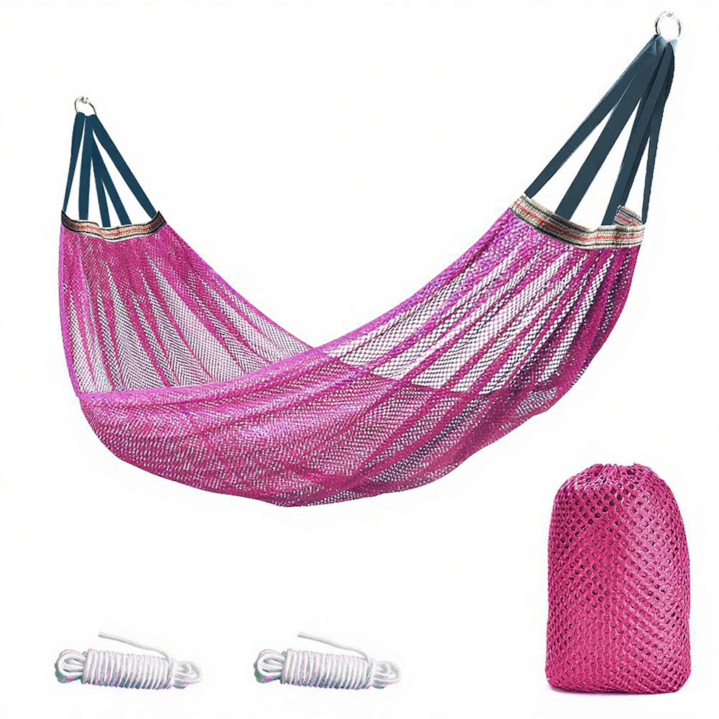 Nylon Portable Mesh Nylon Hammock 5