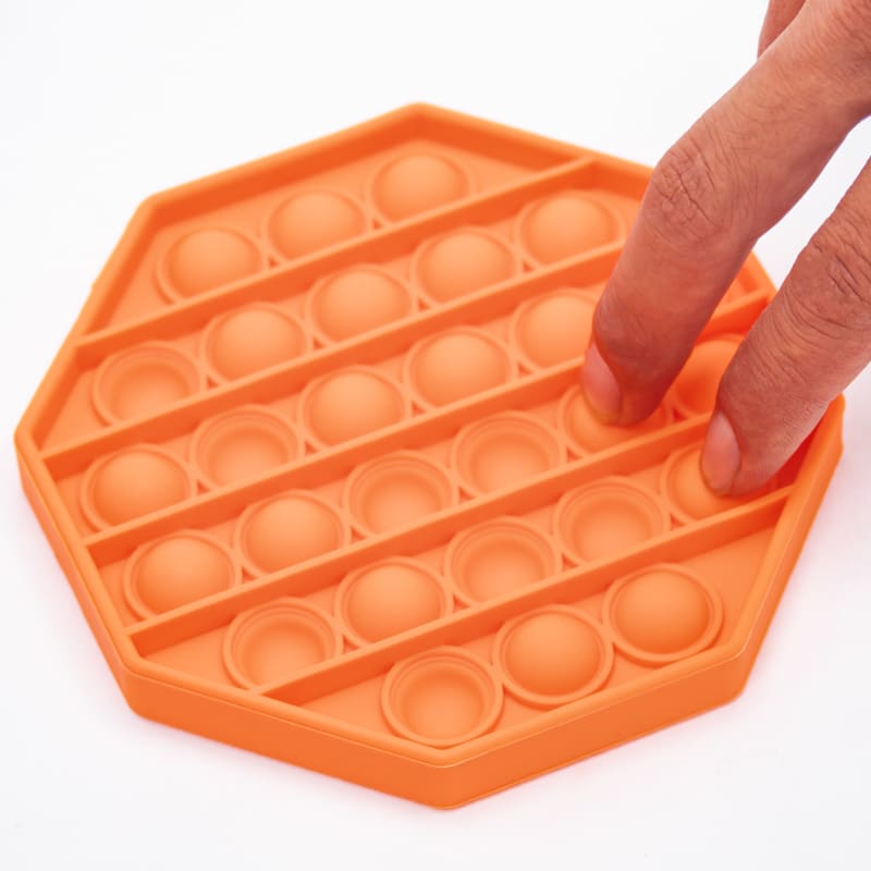 Unimprinted Silicone Push Pop Bubble Fidget Toys 10