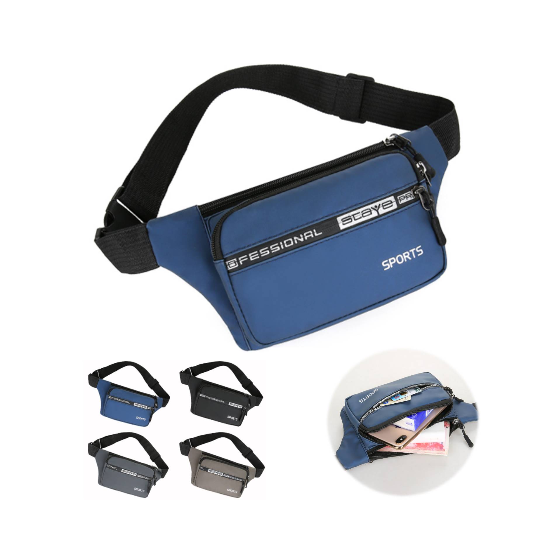 Fitness Shoulder Bag Sports Fanny Pack 3