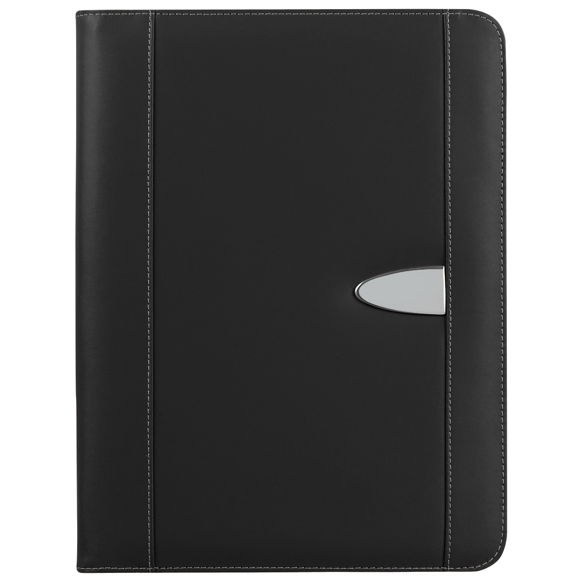 Eclipse Bonded Leather Zippered Portfolio With Calculator 4