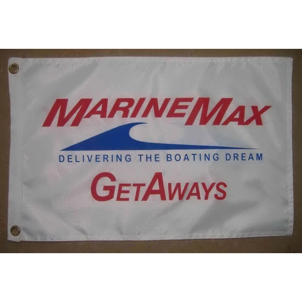 Boat Flag, 12" x 18", 2 sided with grommets 2