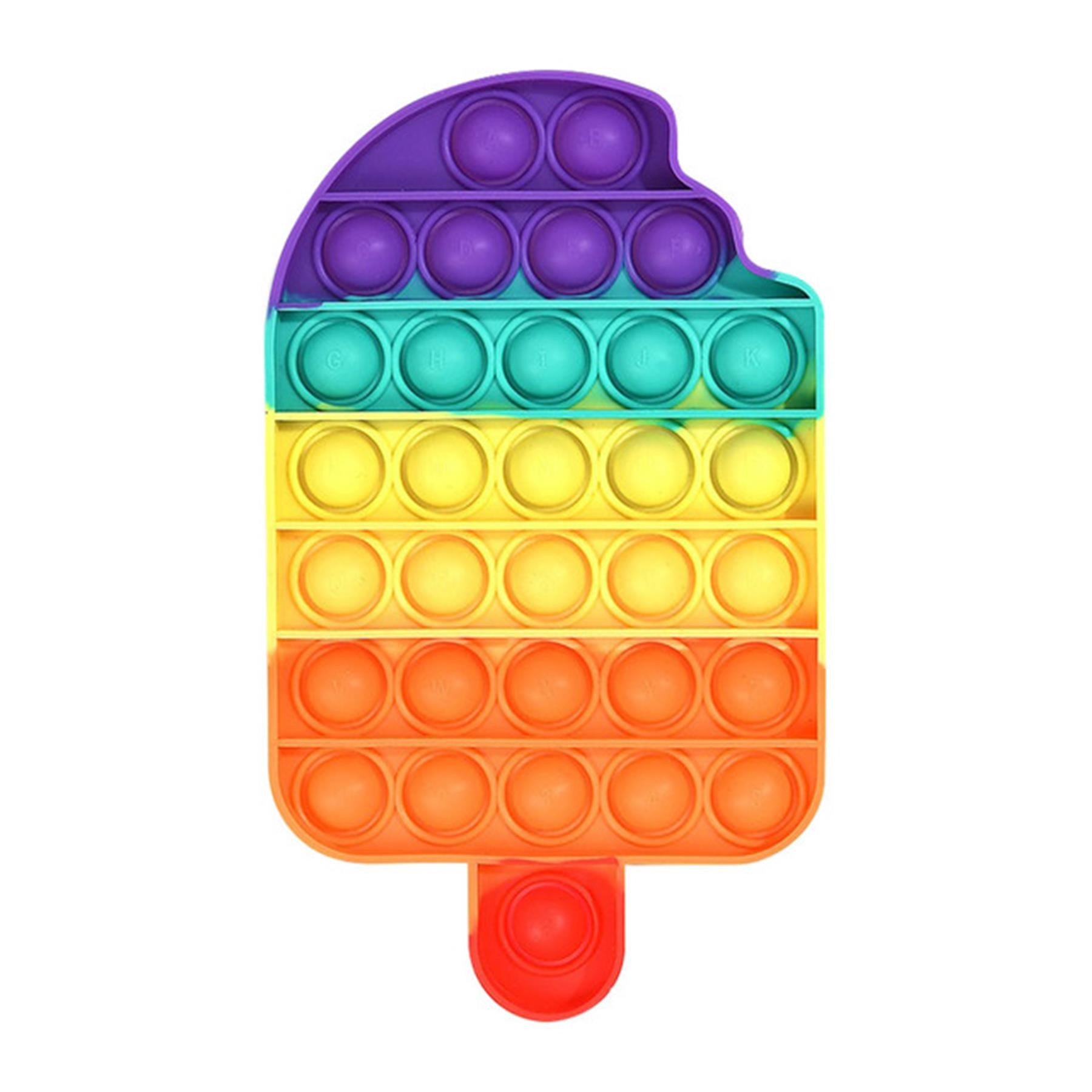 Ice Cream Push Bubble Sensory Fidget Toy 9