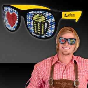Bavarian inspired Oktoberfest Billboard Sunglasses