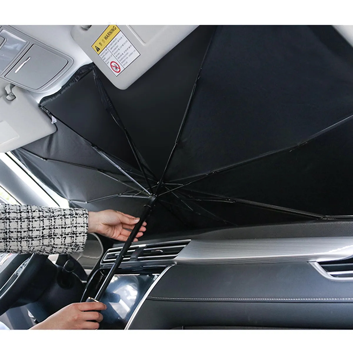 Dashboard Defender UV Car Windshield Umbrella 2