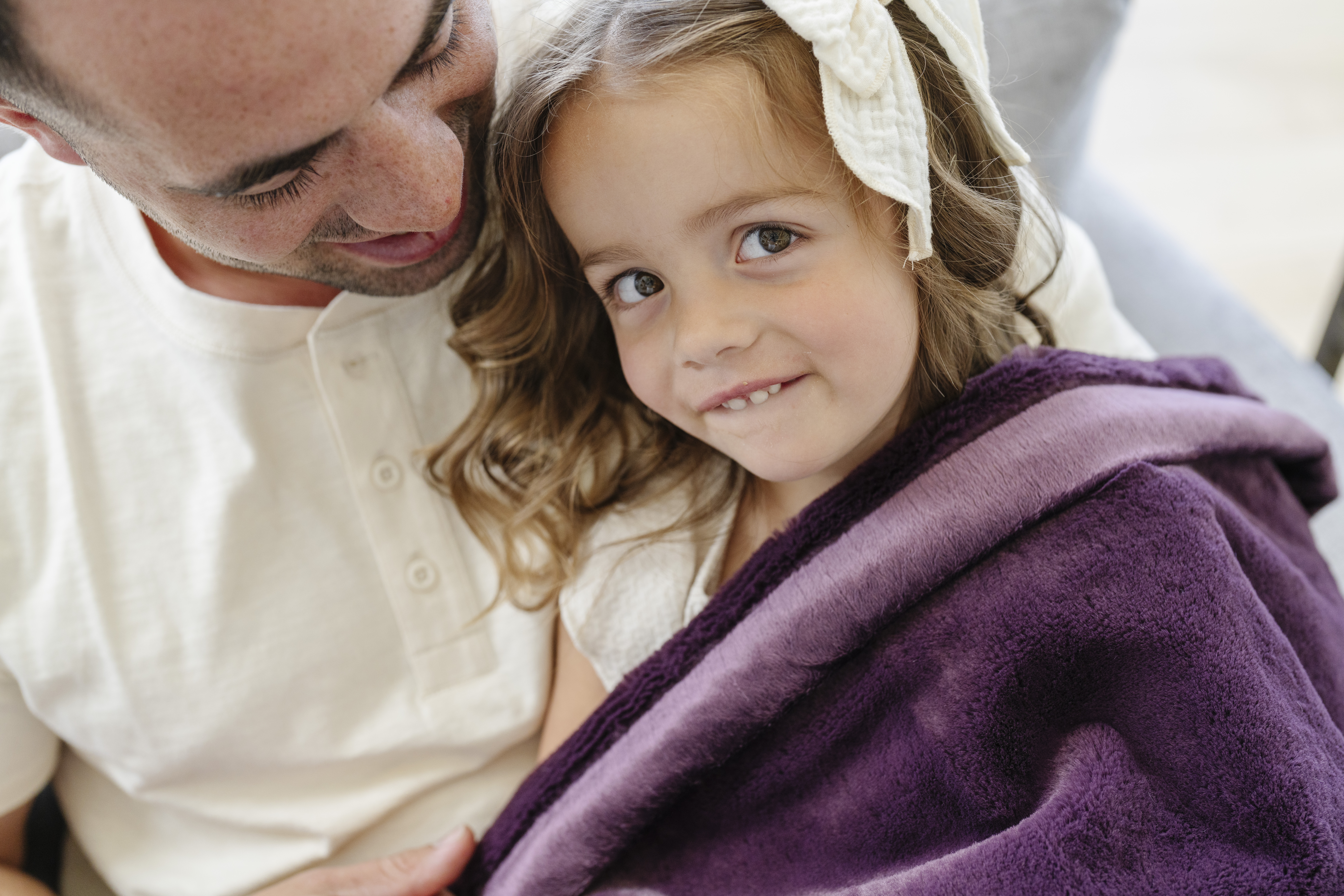 Lush Aubergine-Toddler Luxury Blanket (40x60) 1