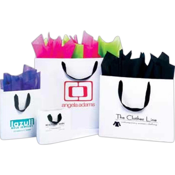 European Shopping Bags - Grosgrain Handle 2