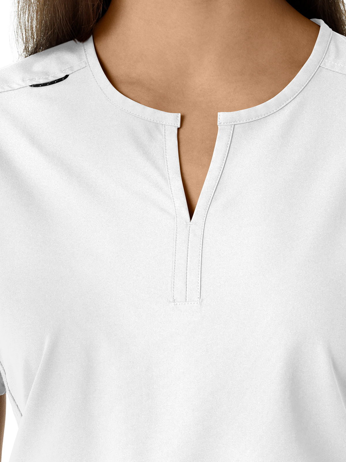 Carhartt Scrubs - Force Essentials Women's Notch Neck Tunic Knit Panel Top 36