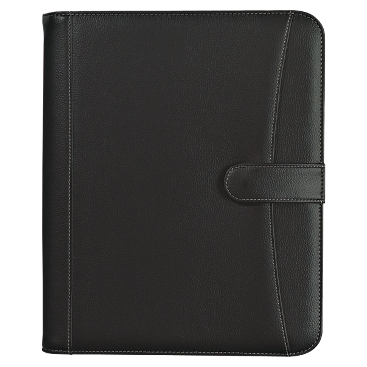 Pebble Grain Zippered Portfolio With Calculator 4
