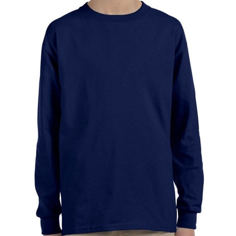Gildan Ultra Cotton® Youth 6 Oz. Long-Sleeve T-Shirt 3
