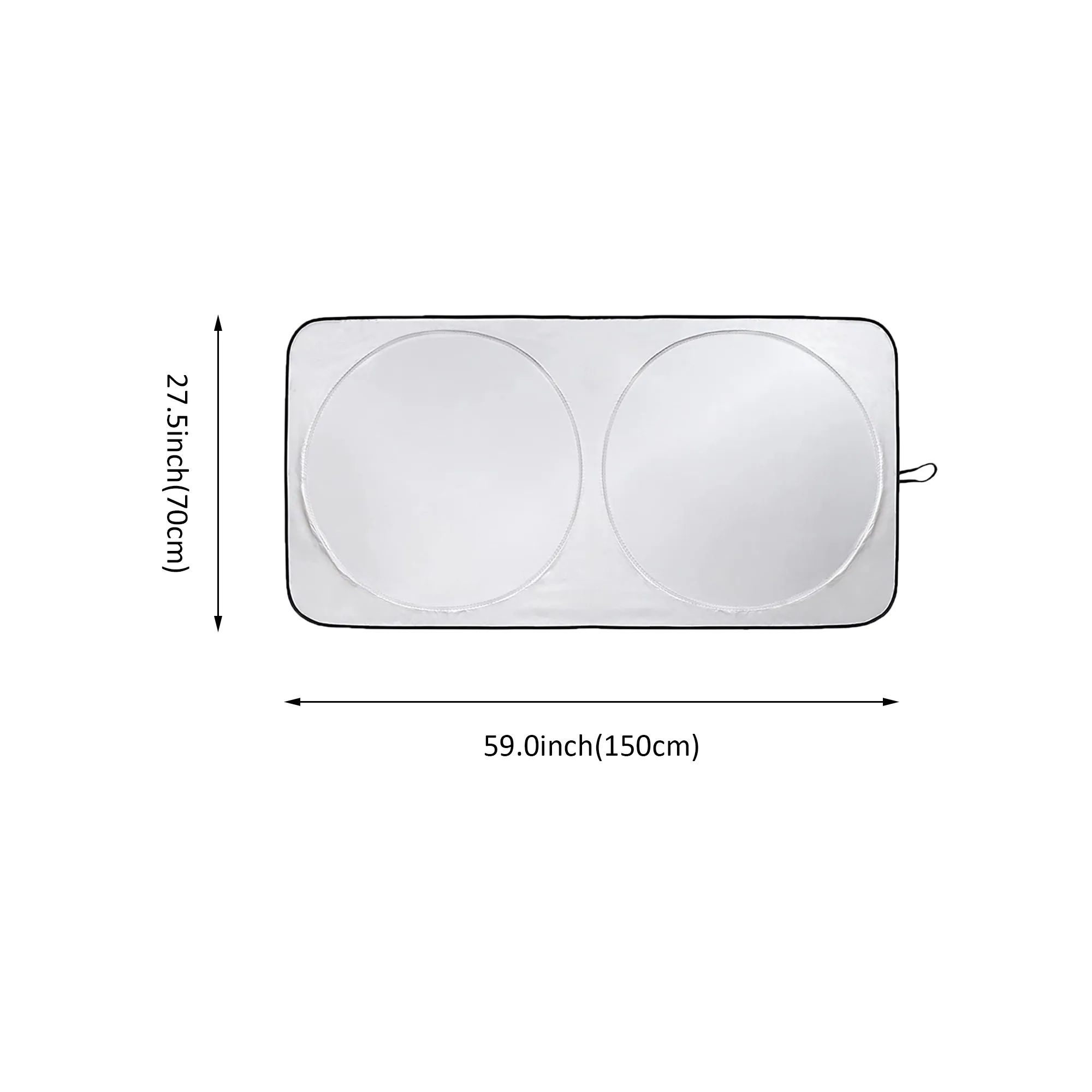 Customizable Car Windshield SunShade MOQ 100 PCS 2