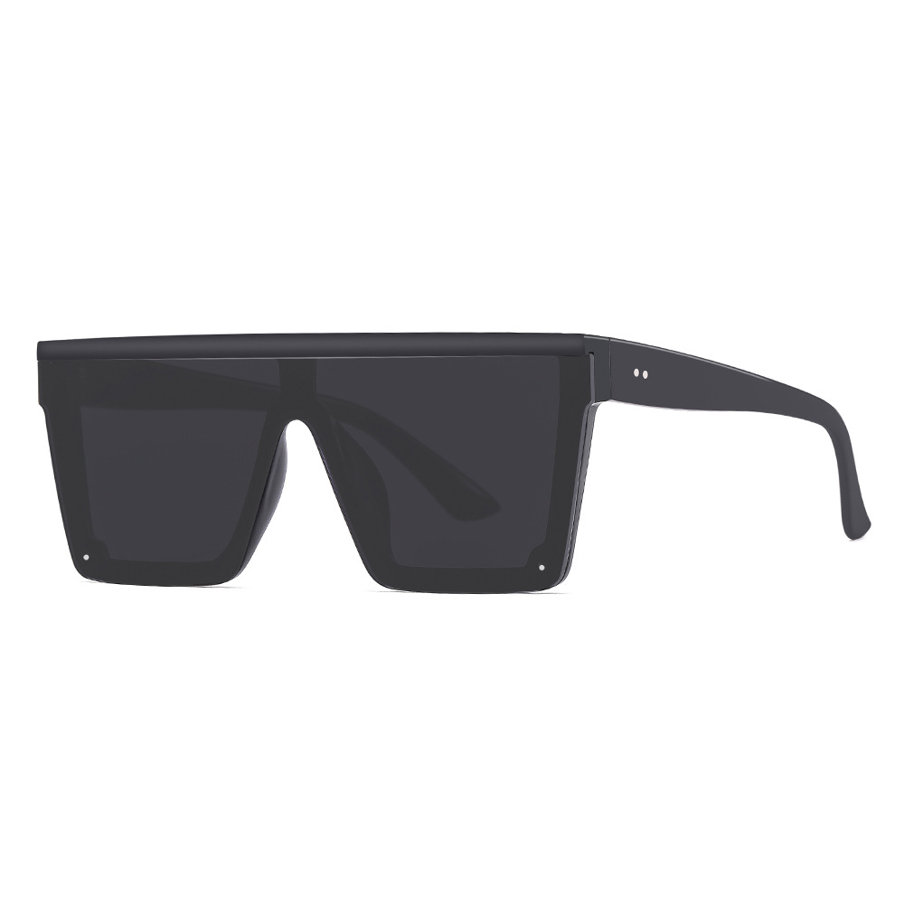 Retro Square Shape Oversized Sunglasses 2