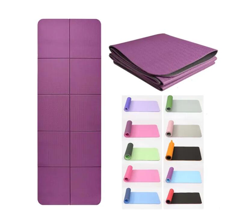 Folding TPE Yoga Pad 4