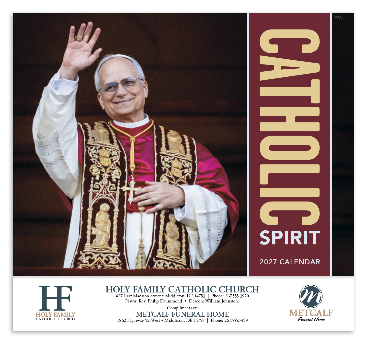 Good Value™ Catholic Spirit - Stapled Calendar 70