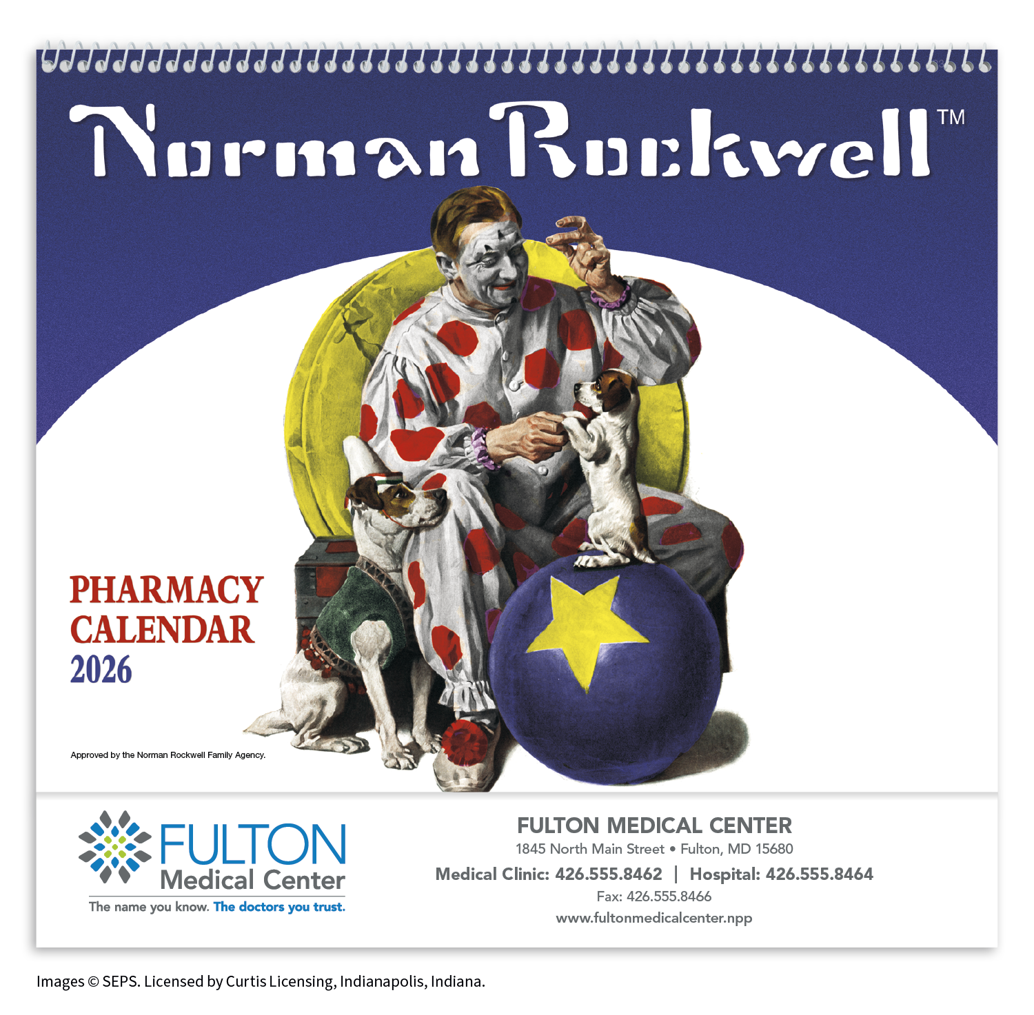 HotLine® Products Rockwell Pharmacy Special Markets Calendar 15